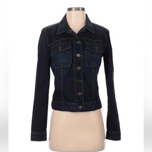 Kut From The Kloth Denim Jacket Dark Wash Size Small
